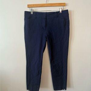 New York & Company Navy Stretch Trousers – Size 10